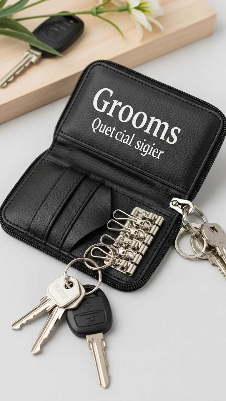 15 Inspiring Wedding Gift Ideas for Groom You’ll Love 14 Personalized Key Organizer for Daily Use 1
