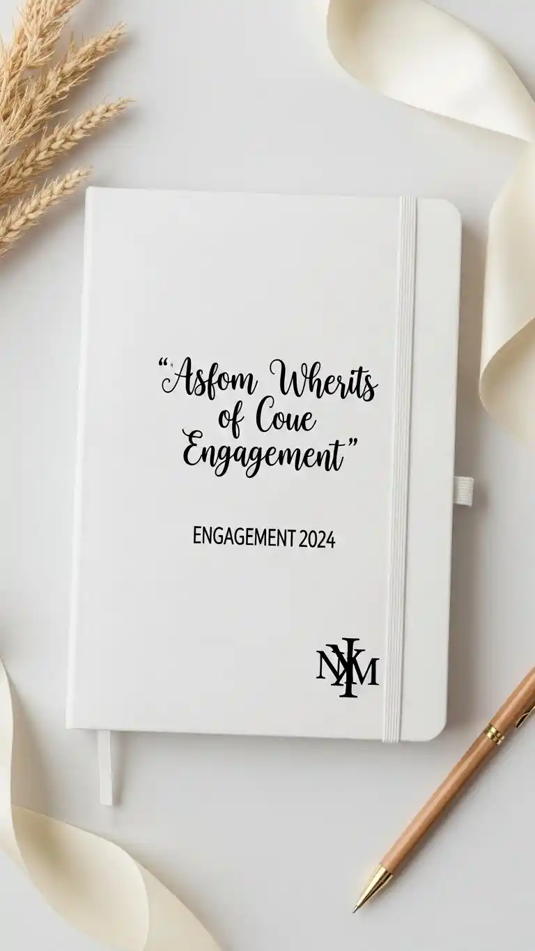 20 Engagement Party Favors Everyone Will Remember 9 Personalized Notebooks
