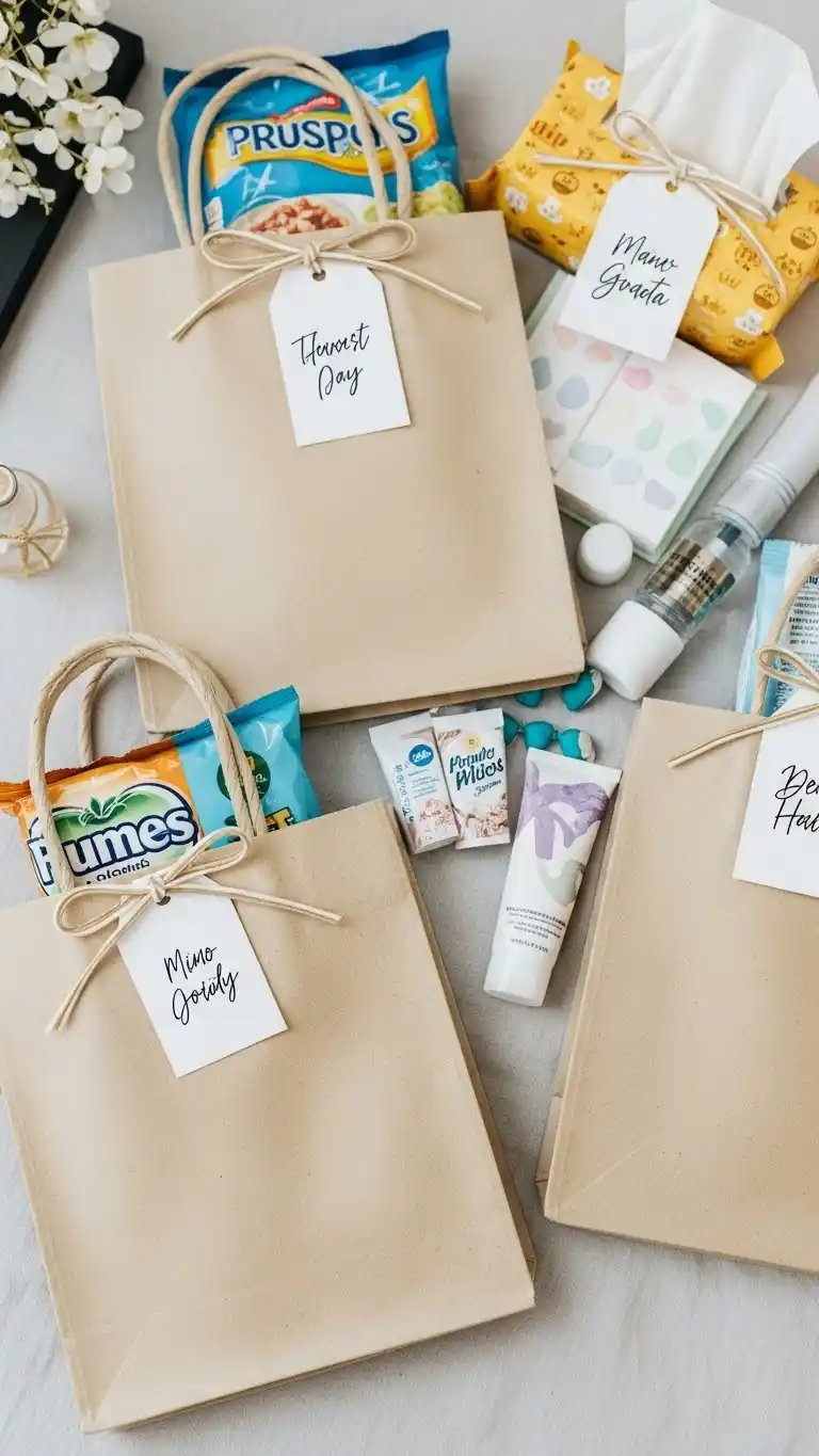 23 Wedding Gift Ideas for Guests They’ll Truly Appreciate 5 Personalized Welcome Bags Filled with Useful Essentials