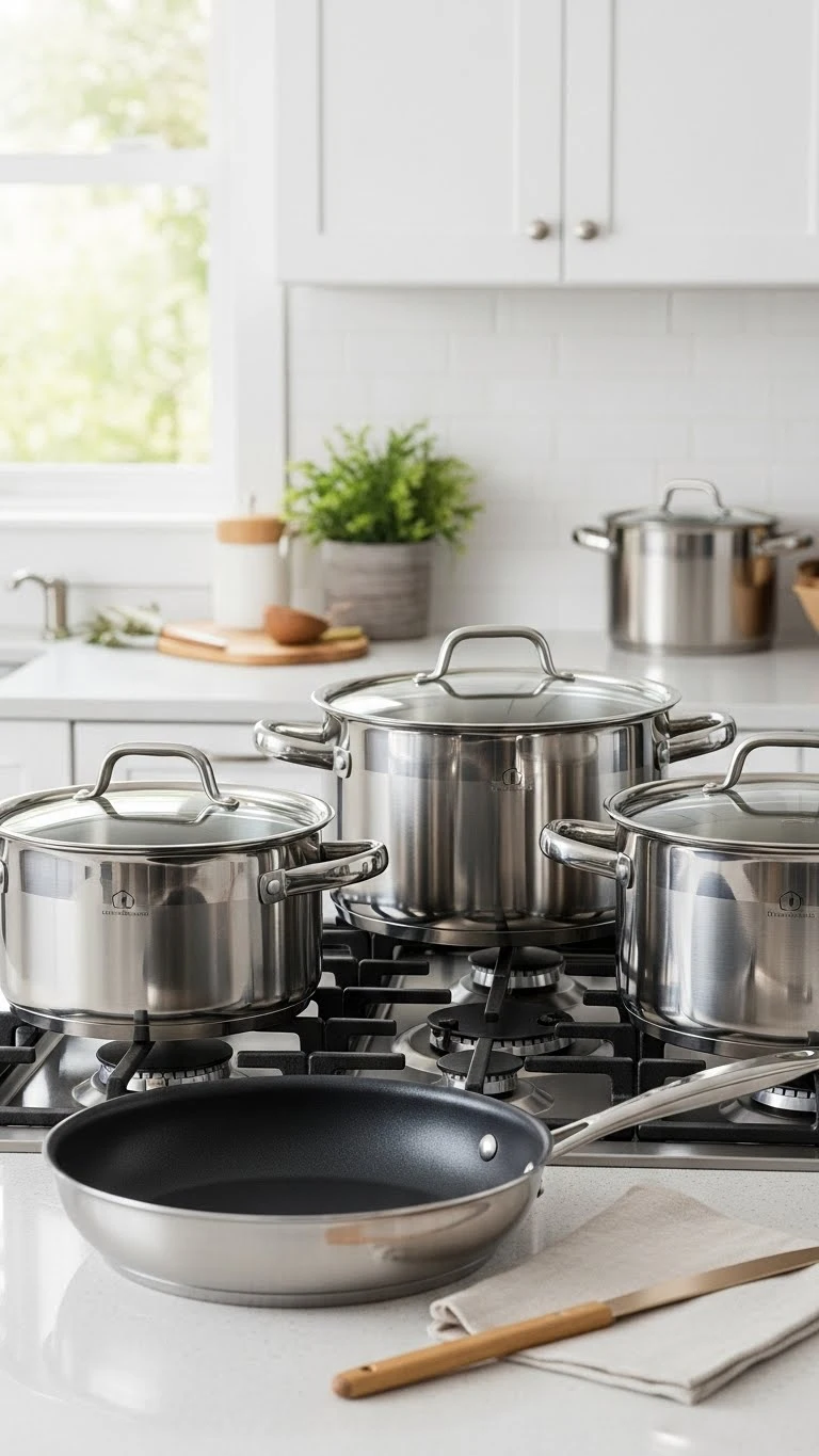 17 Unique Wedding Gift Ideas for Couple They’ll Actually Use 11 Premium Stainless-Steel Cookware for Shared Meal Prep