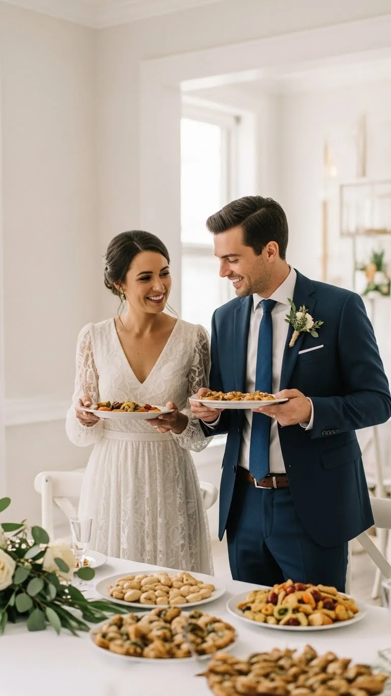 19 Delicious Wedding Reception Food Ideas You’ll Love 4 Rethinking Wedding Reception Food Without Following Predictable Patterns