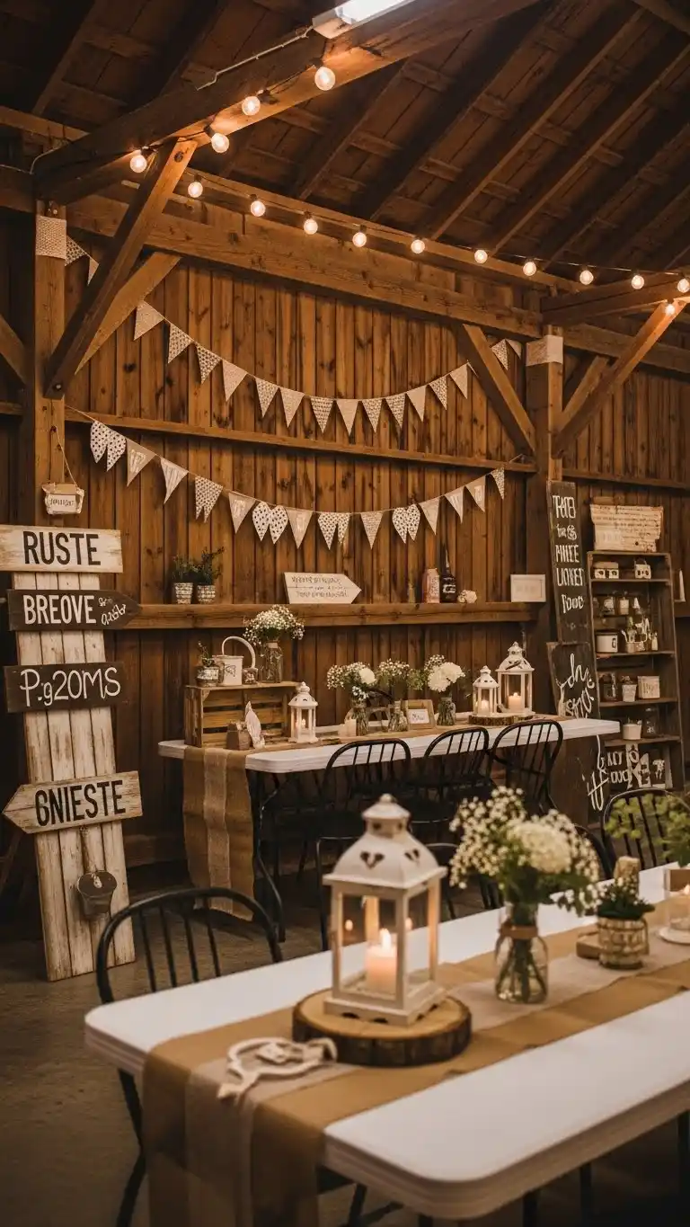 23 Engagement Party Themes Perfect for Every Couple 5 Rustic Barn Celebration
