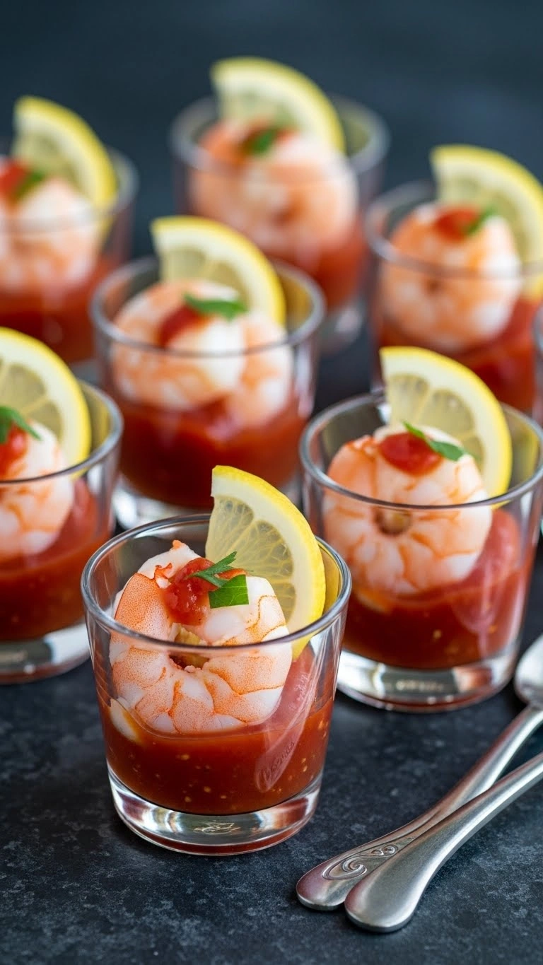 21 Engagement Party Food Ideas for a Delicious Celebration 7 Shrimp Cocktail Cups