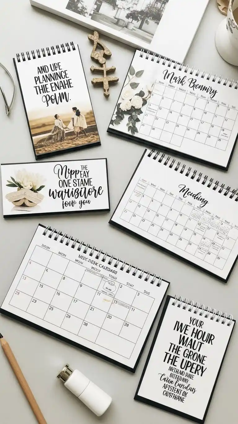 23 Wedding Gift Ideas for Guests They’ll Truly Appreciate 17 Small Desk Calendars for a Year of Organization