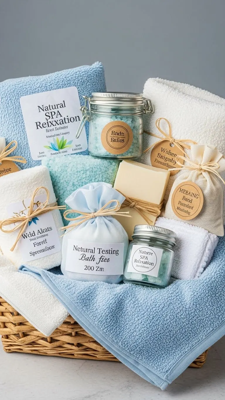 21 Wedding Gift Baskets That Couples Will Love 7 Spa Relaxation Basket
