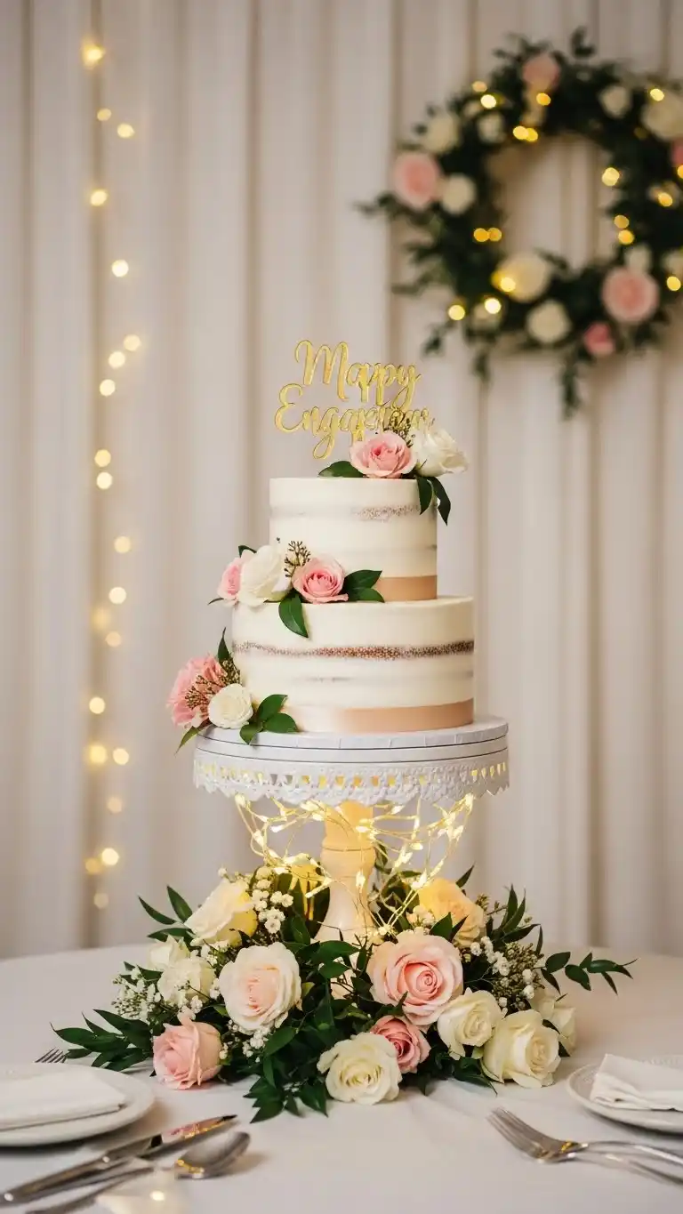 24 Engagement Party Decorations for a Memorable Celebration 25 Specialty Cake Display Décor