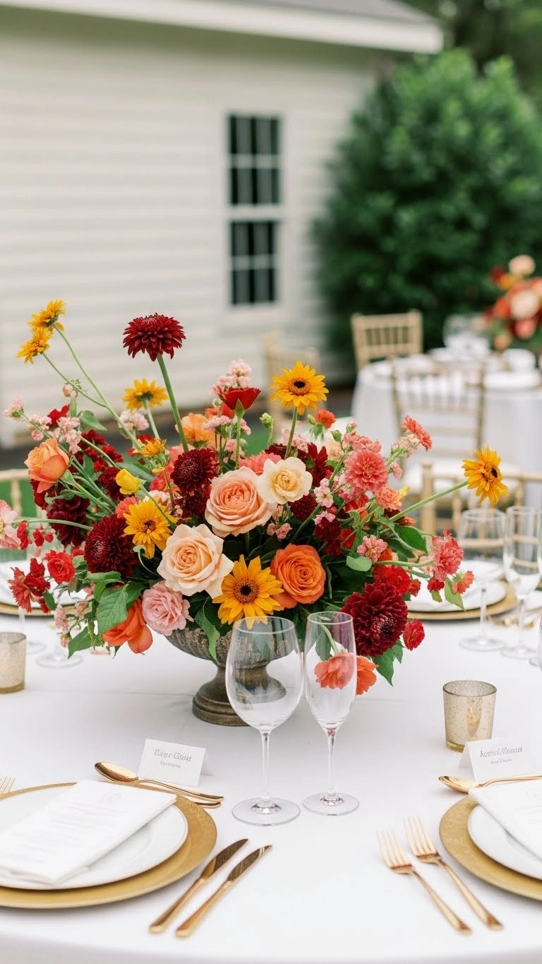 23 Elegant Engagement Party Table Decor Ideas for Every Theme 23 Statement Vases or Sculptures