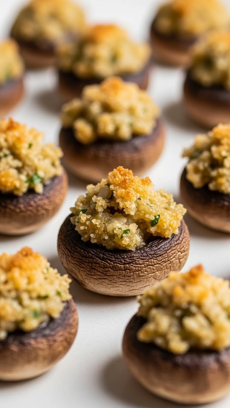 21 Engagement Party Food Ideas for a Delicious Celebration 6 Stuffed Mushrooms