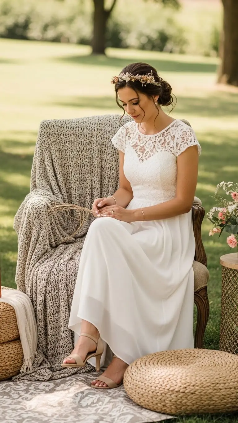 Aisle Runners with Coastal Motifs Textured Seating and Decor Guests Can Physically Feel