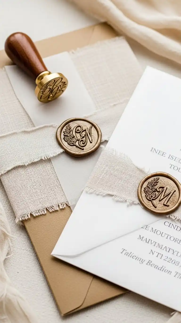 23 Classic Traditional Wedding Invitations That Never Go Out of Style 12 Wax-Sealed Invitations