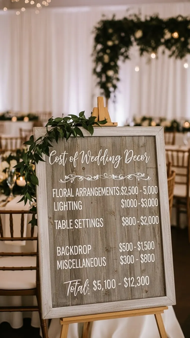 Cost of Wedding Decor: What You Need to Know to Budget Your Big Day 2 What Does Wedding Decor Cost