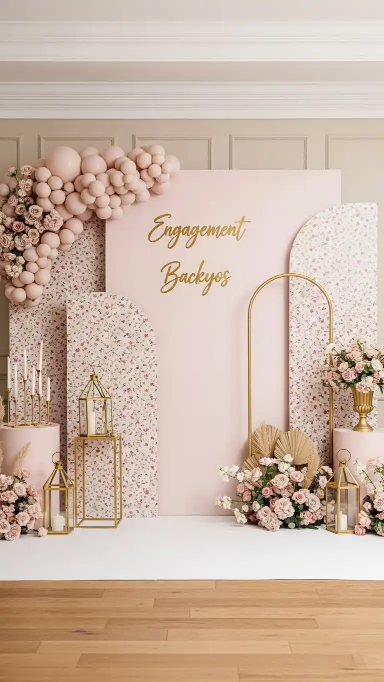 23 Engagement Party Backdrop Ideas That Will Wow Your Guests 3 Why Backdrops Are Important for Engagement Parties