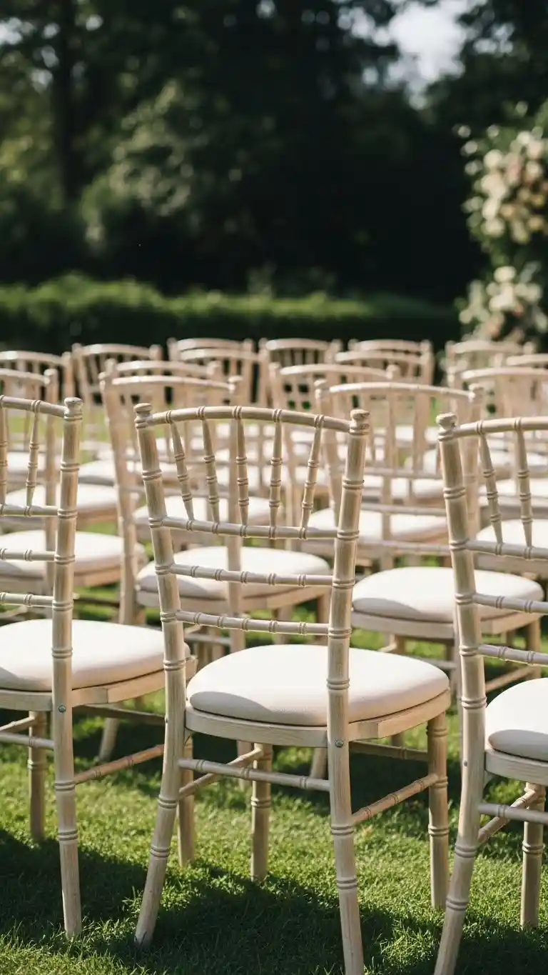 21 Neutral Wedding Ceremony Décor Ideas You’ll Love 7 Cream-Colored Ceremony Chairs for an Effortless Cohesive Style