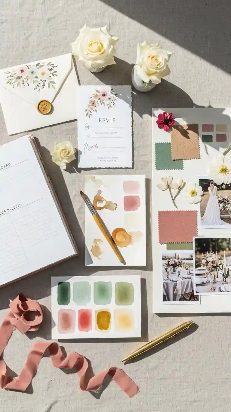 25 Boho Wedding Ceremony Décor Ideas That Wow Guests 6 Establish Your Wedding Style and Color Palette Early