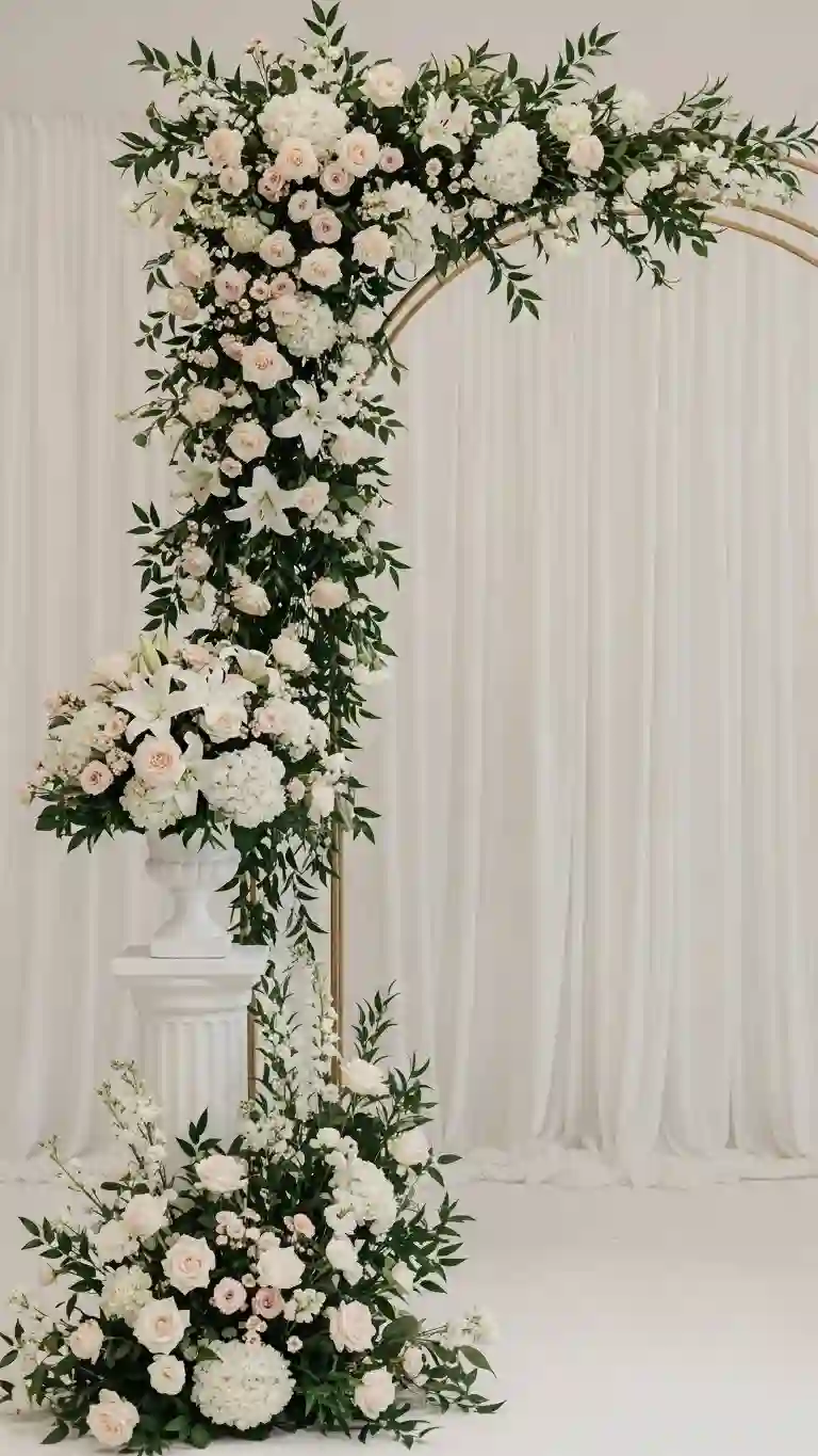 27 Classy Wedding Ceremony Décor Ideas You’ll Love 5 Elegant Floral Arrangements for the Altar