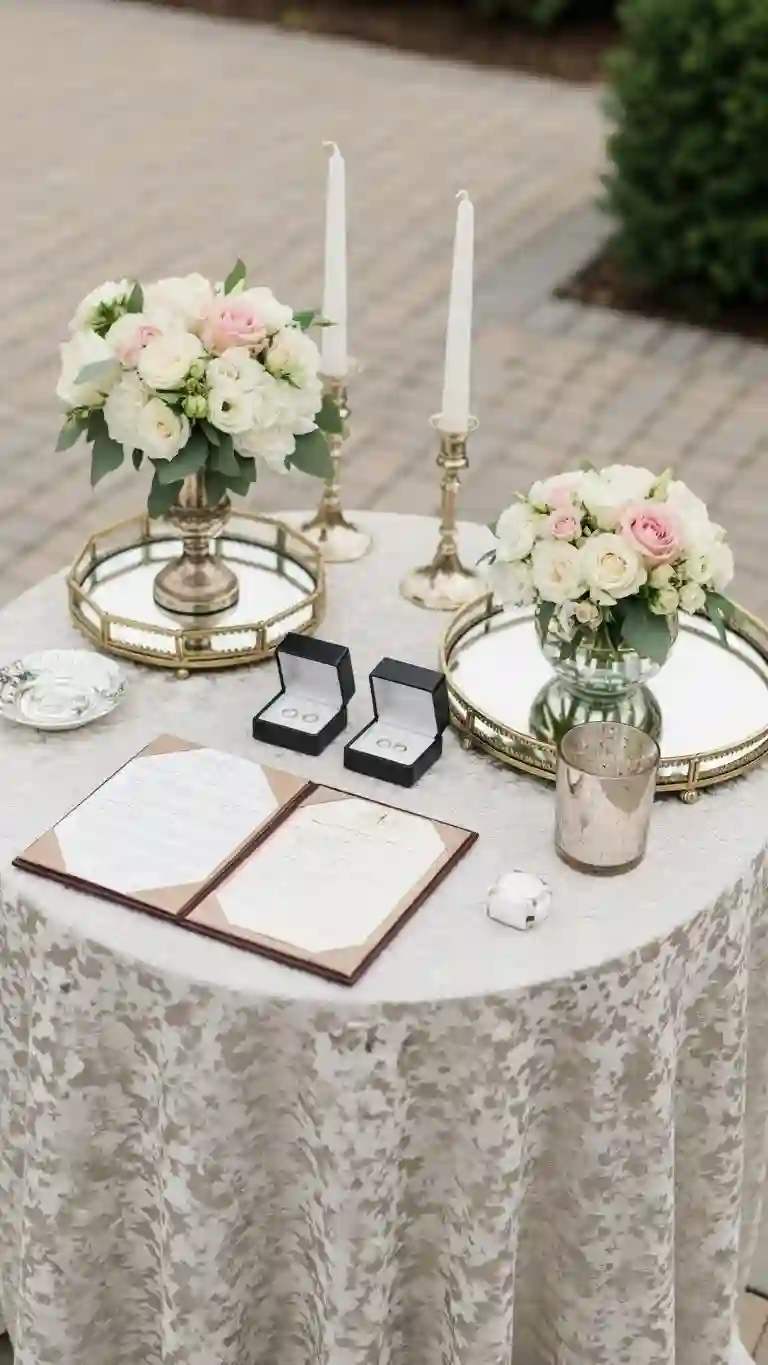 27 Classy Wedding Ceremony Décor Ideas You’ll Love 22 Ornate Table Settings for Ceremony Essentials
