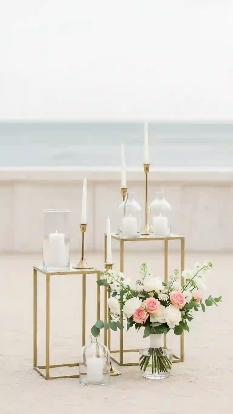 27 Classy Wedding Ceremony Décor Ideas You’ll Love 27 Refined Altar Accessories