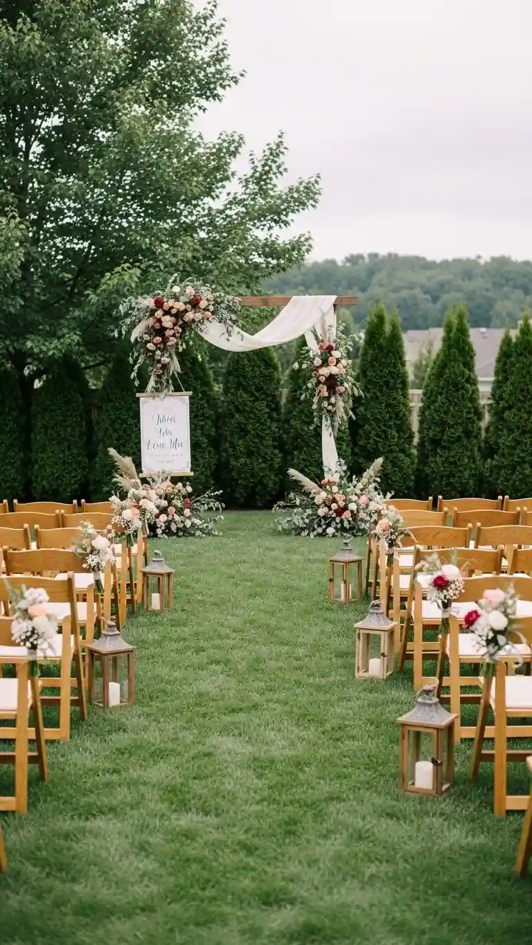25 Backyard Wedding Ceremony Decor You’ll Love 3 Designing a Cohesive Backyard Atmosphere