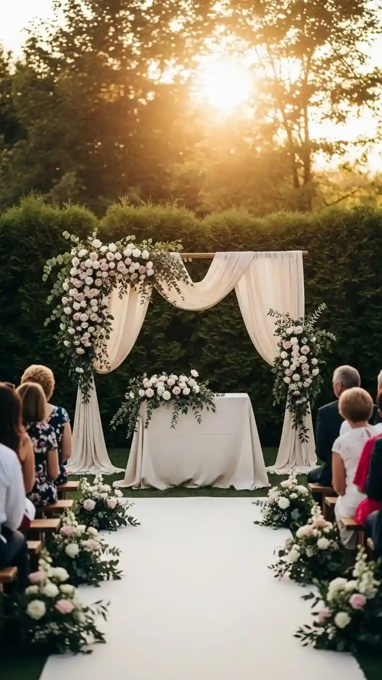 25 Outdoor Wedding Altars Ideas for a Dreamy Ceremony 3 Outdoor Wedding Altars Matter More Than You Think