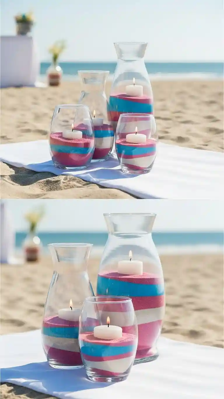 Sand and Glass Vases Sand and Glass Vases