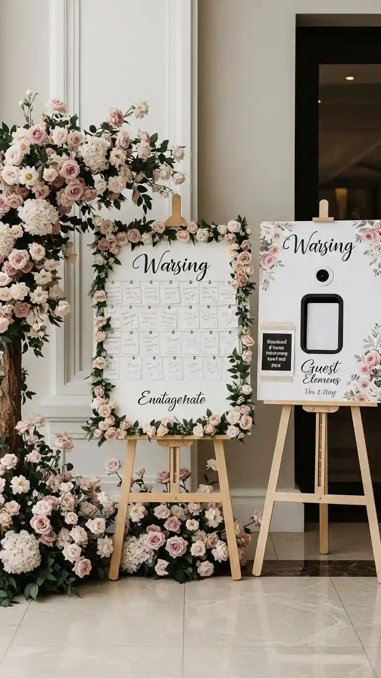 Aisle Runners with Coastal Motifs Interactive Elements for Guest Engagement