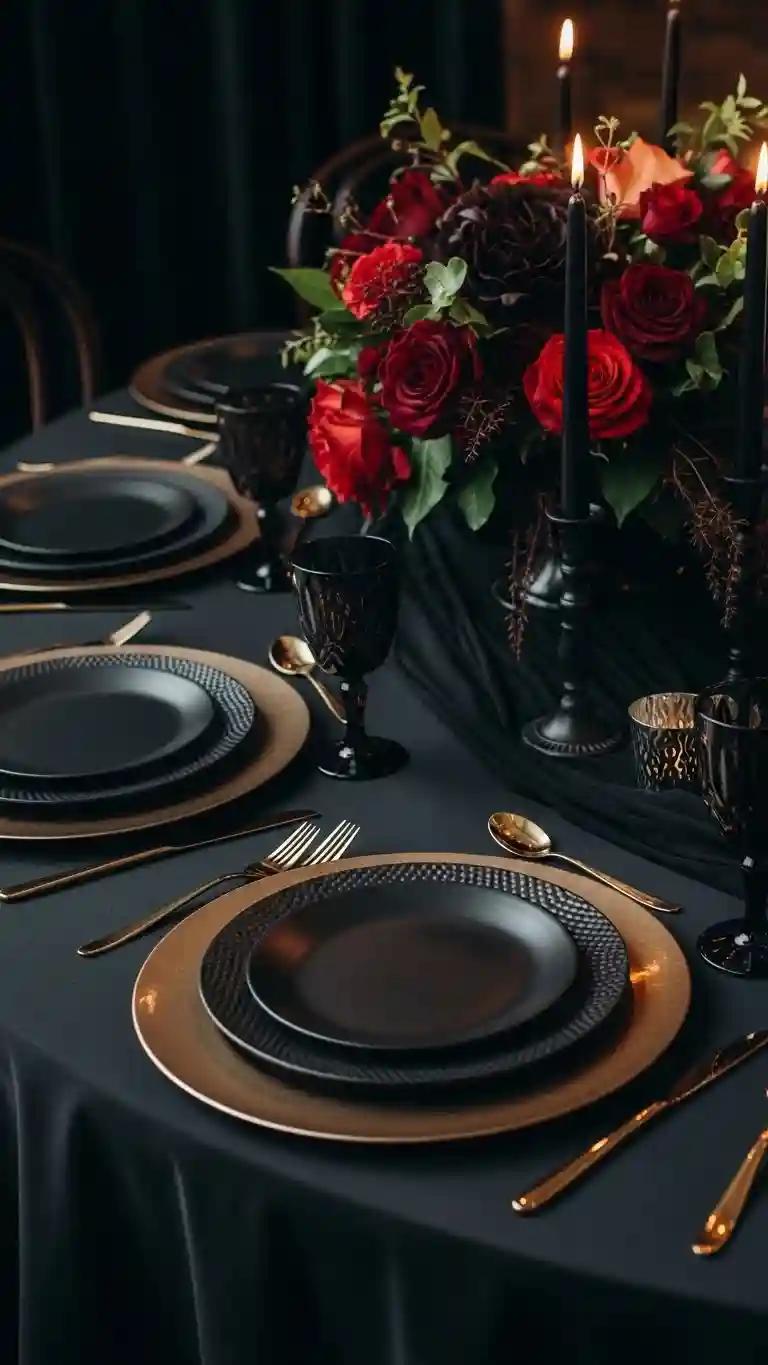 Aisle Runners with Coastal Motifs Layered Chargers for Bold Place Setting Impact