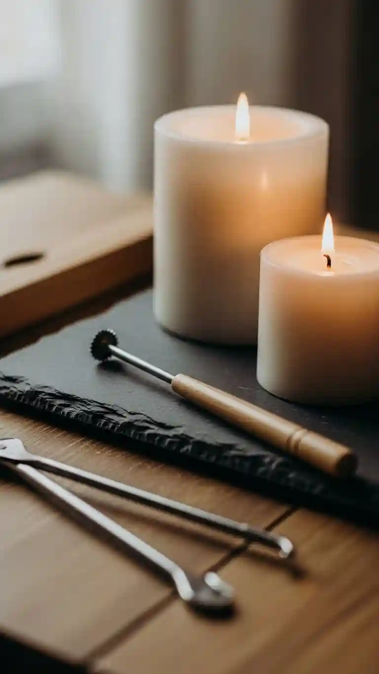 Aisle Runners with Coastal Motifs Creating a Safe and Seamless Candle Setup