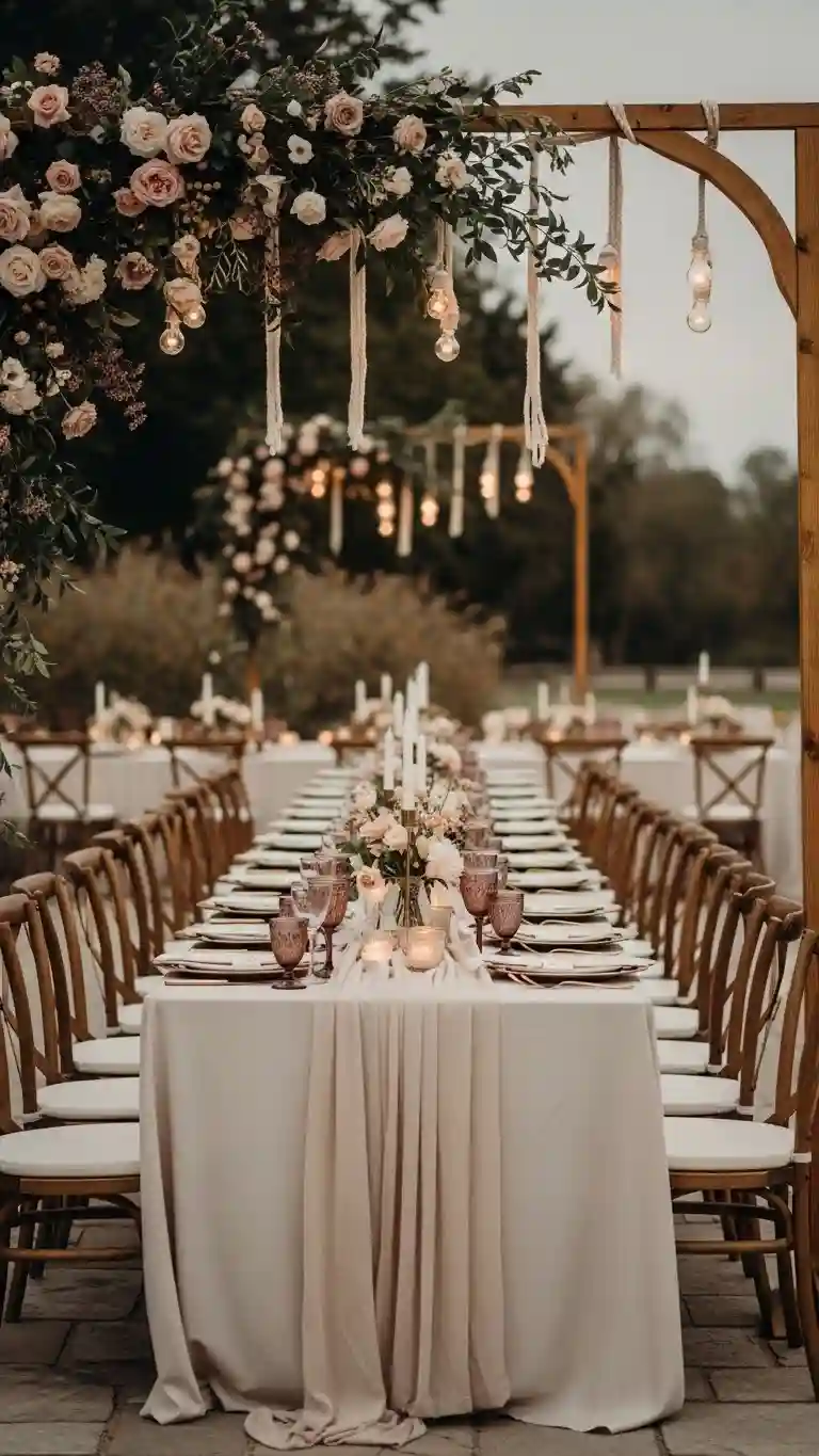 Aisle Runners with Coastal Motifs Magic Behind December Wedding Decor Styling