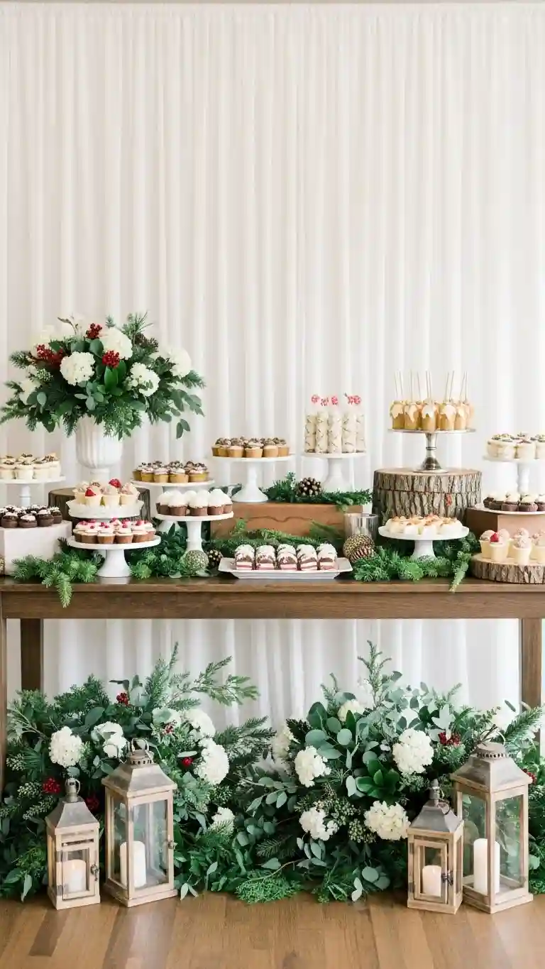 Aisle Runners with Coastal Motifs Seasonal Sweet Display Styling Without Beverages