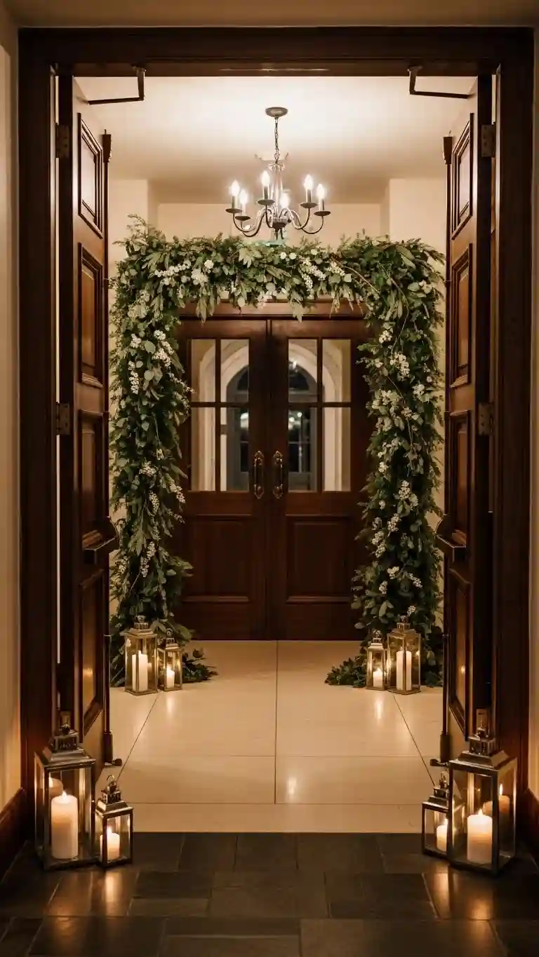 Aisle Runners with Coastal Motifs Entryway Decor That Sets a Winter Mood