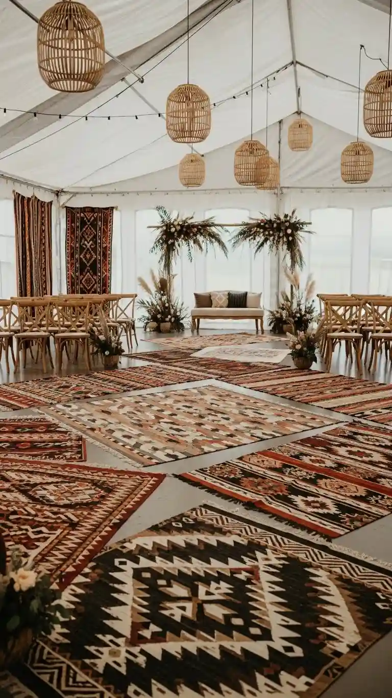 Aisle Runners with Coastal Motifs Statement Tribal Pattern Rugs