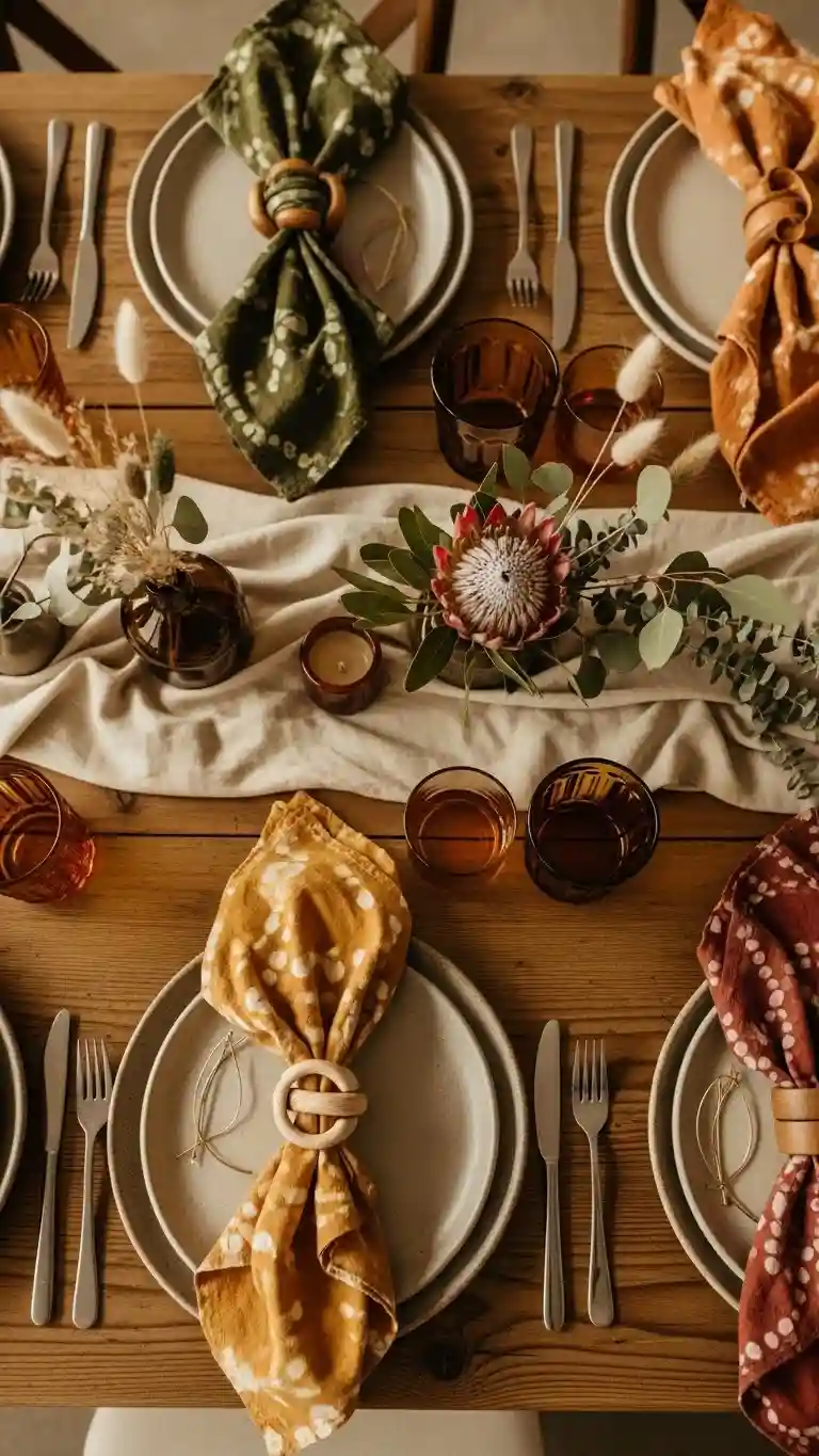 Aisle Runners with Coastal Motifs Personalized Fabric Napkins