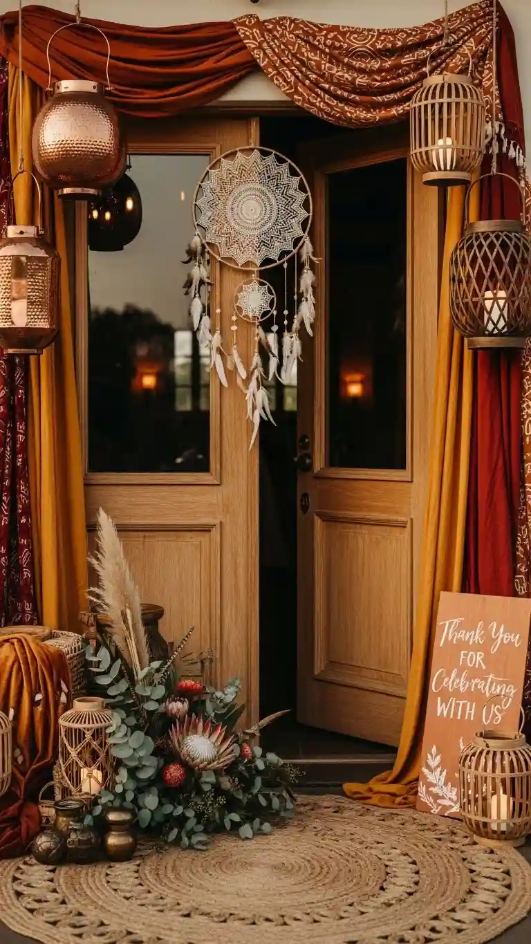 Aisle Runners with Coastal Motifs Intentional Exit Displays