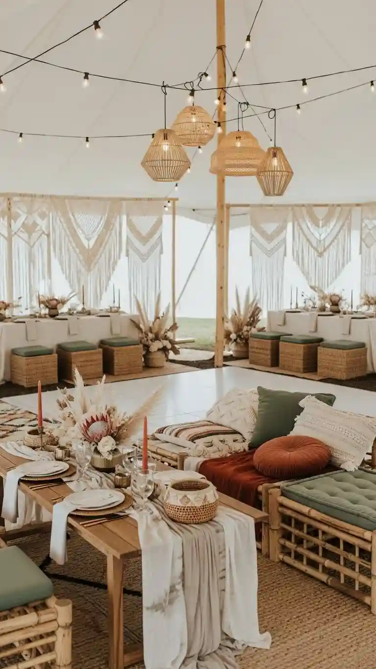 Aisle Runners with Coastal Motifs Cohesive Afrohemian Decor