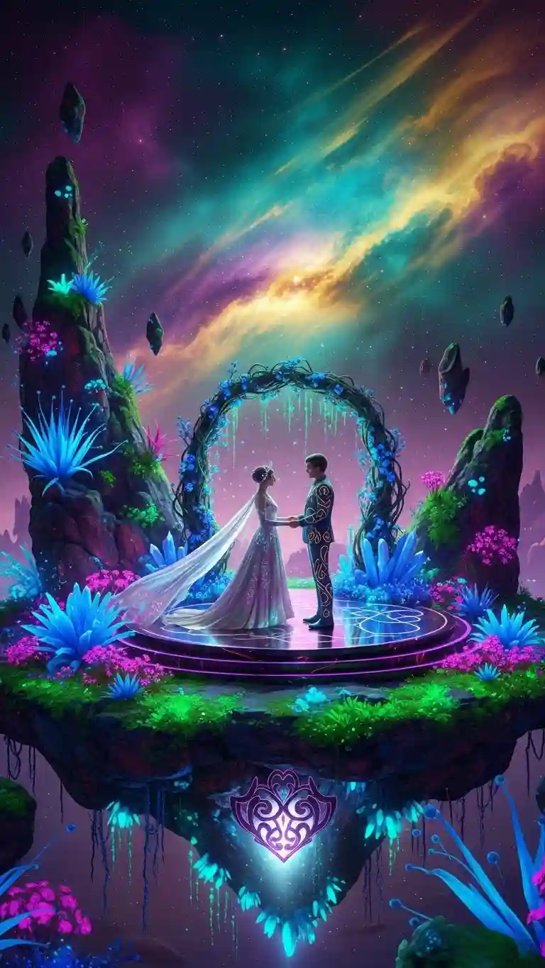 Aisle Runners with Coastal Motifs Right Color Palette for Celestial Glam