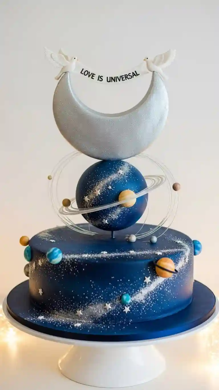 Aisle Runners with Coastal Motifs Celestial-Themed Wedding Cakes