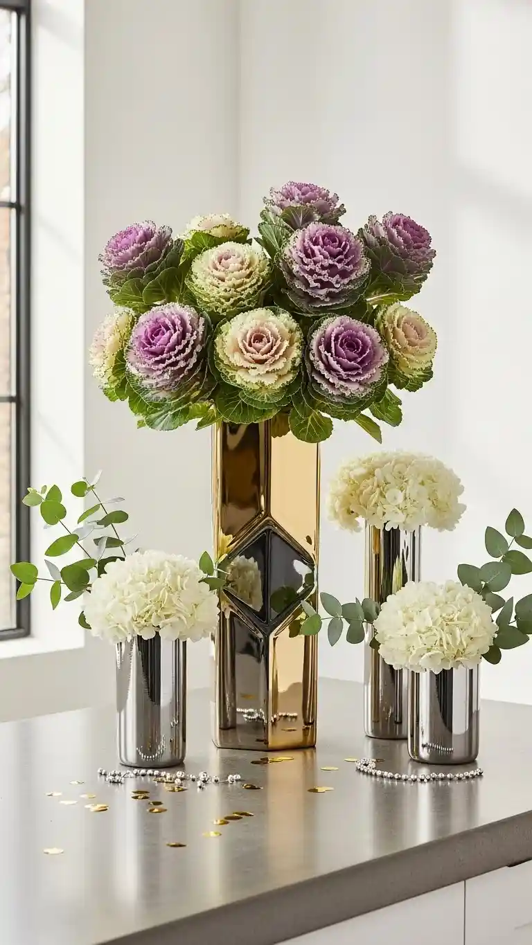 Aisle Runners with Coastal Motifs Bold Metallic Accents