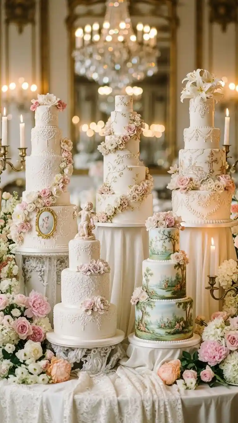 Aisle Runners with Coastal Motifs Artistic Wedding Cakes with Sculpted Designs