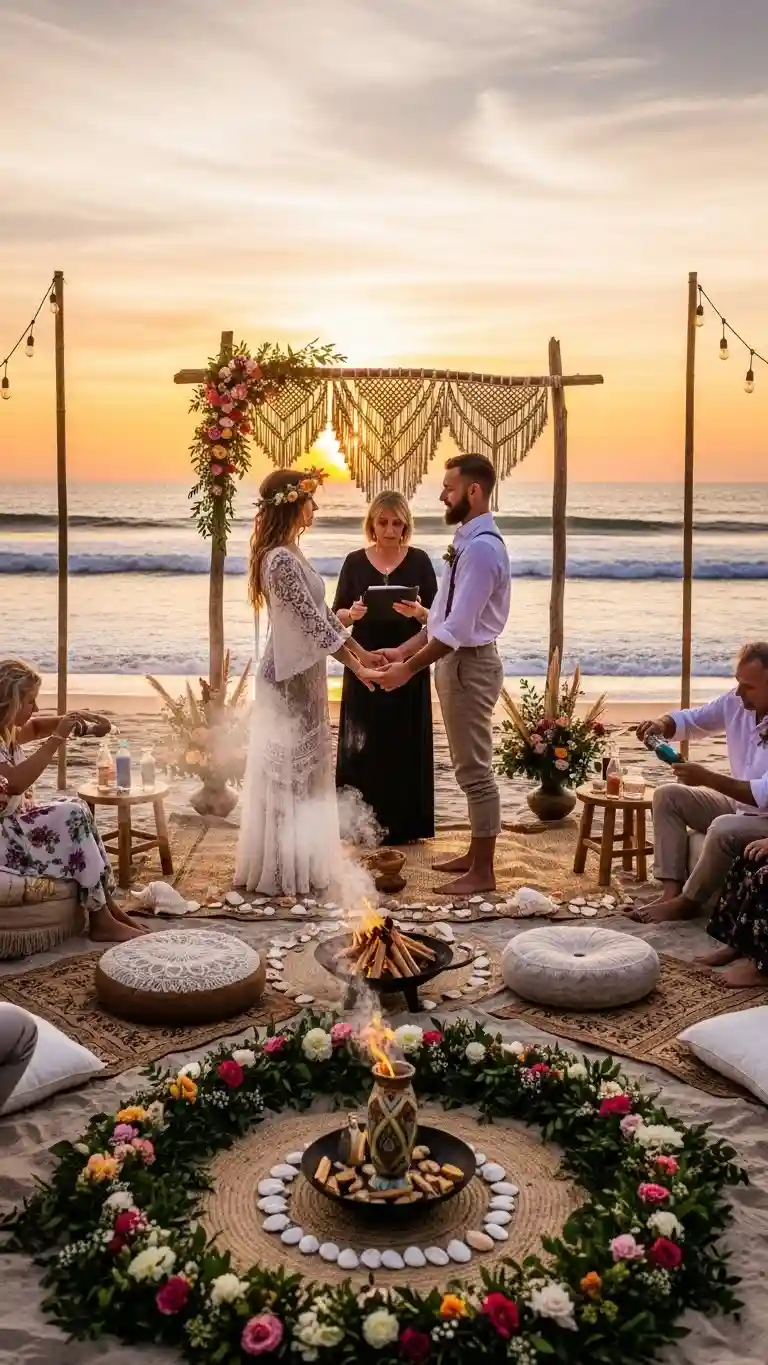 Aisle Runners with Coastal Motifs Meaningful Ceremony Rituals Rooted in Nature