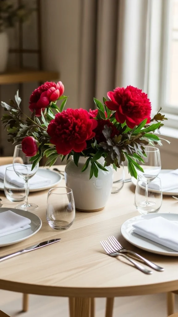 Aisle Runners with Coastal Motifs 13. Minimalist Tables with One Strong Statement Element