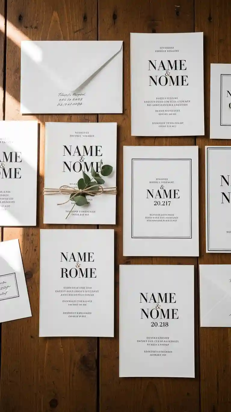 Aisle Runners with Coastal Motifs wedding invitations feel modern