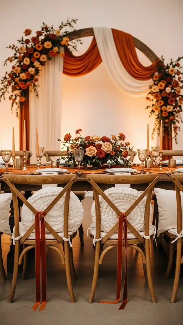 23 Burnt Orange Wedding Ceremony Ideas That Wow Guests 25 Incorporating Burnt Orange in Your Ceremony