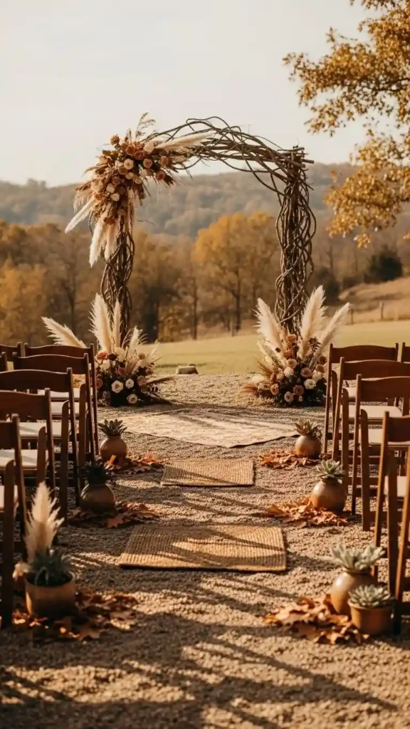 21 Stunning Brown Wedding Ceremony Ideas to Try 3 Brown Is a Rising Favorite in Modern Wedding Decor