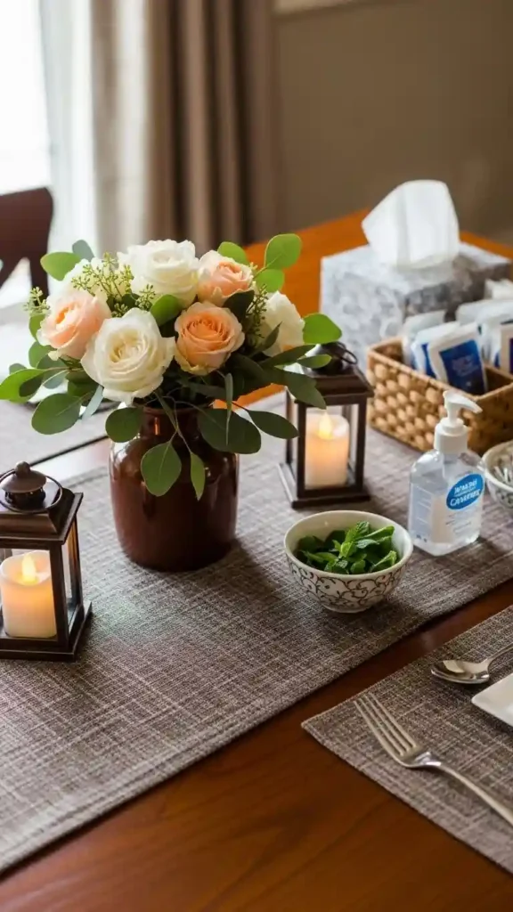 21 Stunning Brown Wedding Ceremony Ideas to Try 16 Brown Table Setup for Ceremony Refreshments