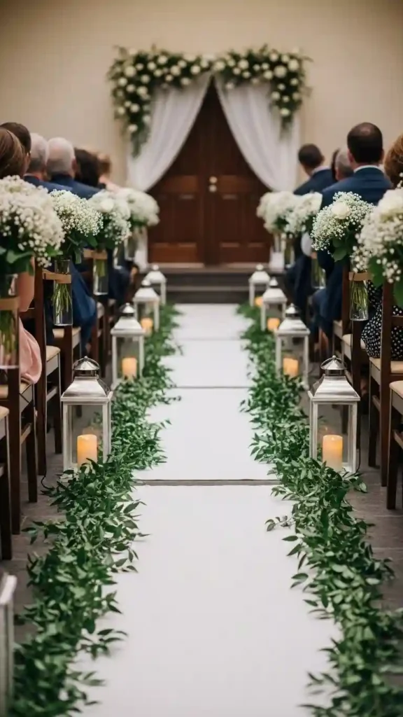 How to Plan the Perfect Wedding Ceremony: 21 Smart Tips 14 Choose an Appropriate Aisle Décor