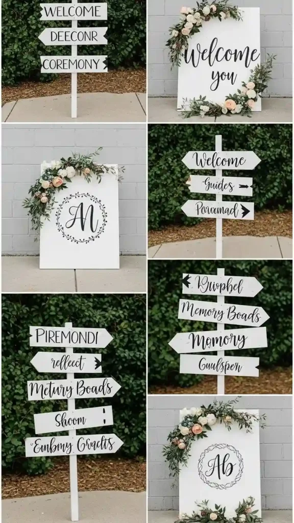 How to Plan the Perfect Wedding Ceremony: 21 Smart Tips 17 Incorporate Meaningful Decorations and Signage