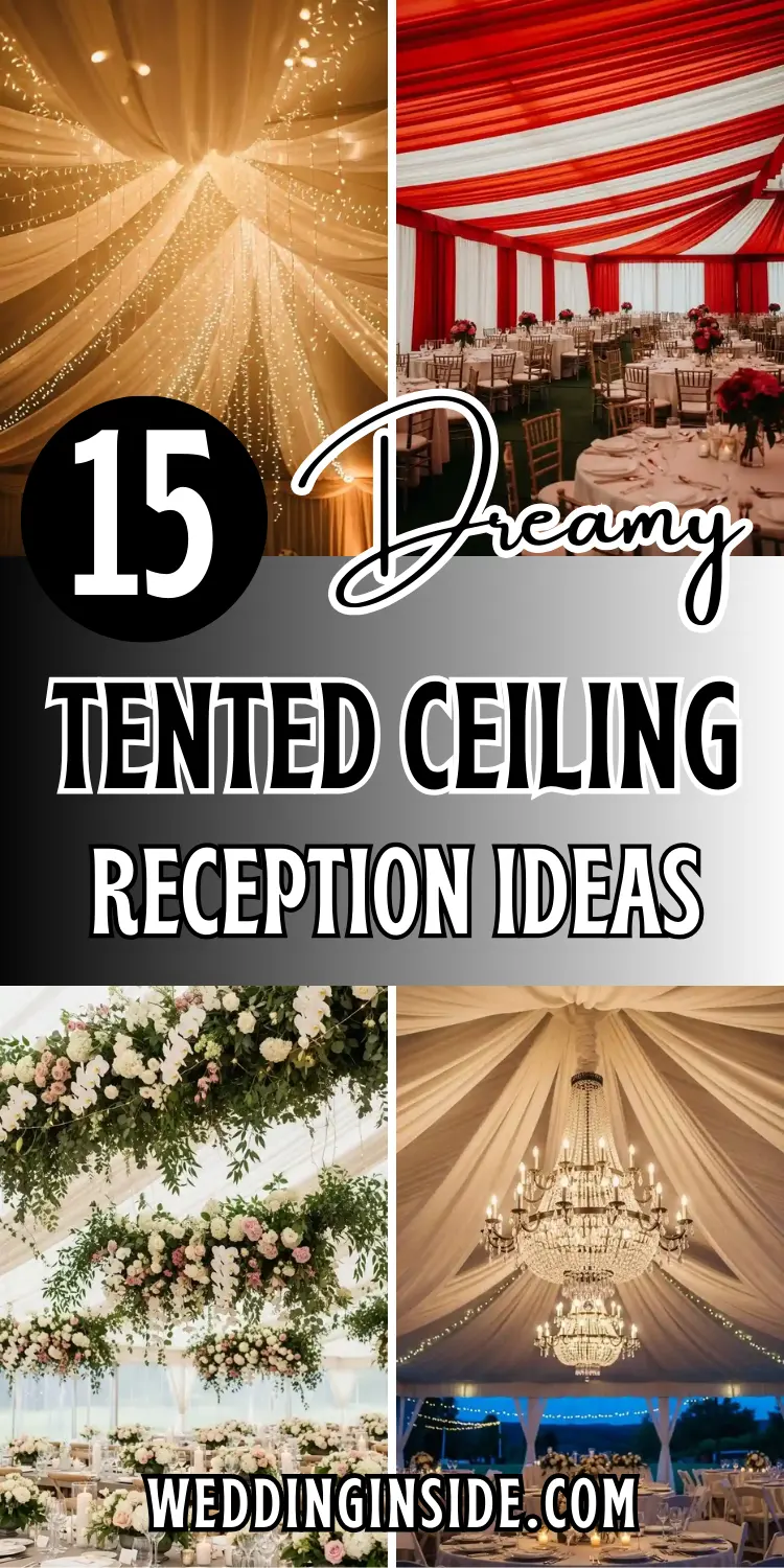 Tented Ceiling Reception Ideas That Wow Guests 2 Tented Ceiling Reception Ideas