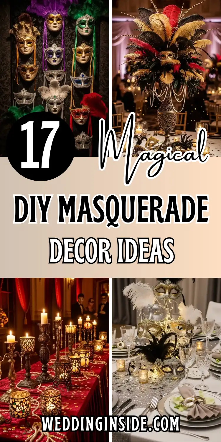 DIY Masquerade Decor Ideas for a Stylish Party 2 17 DIY Masquerade Decor Ideas
