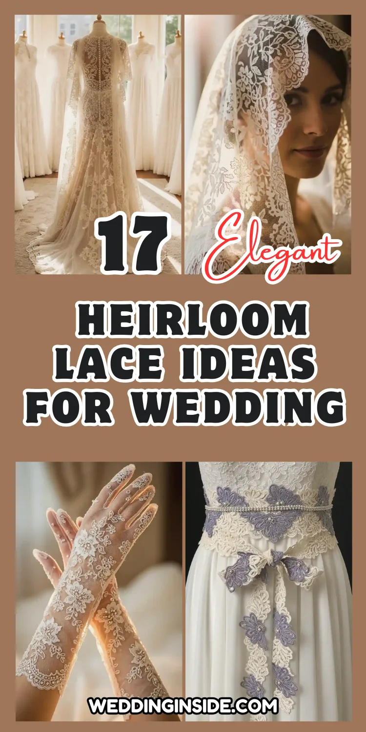 17 Elegant Heirloom Lace Ideas for Wedding 2 17 Heirloom Lace Ideas for Wedding