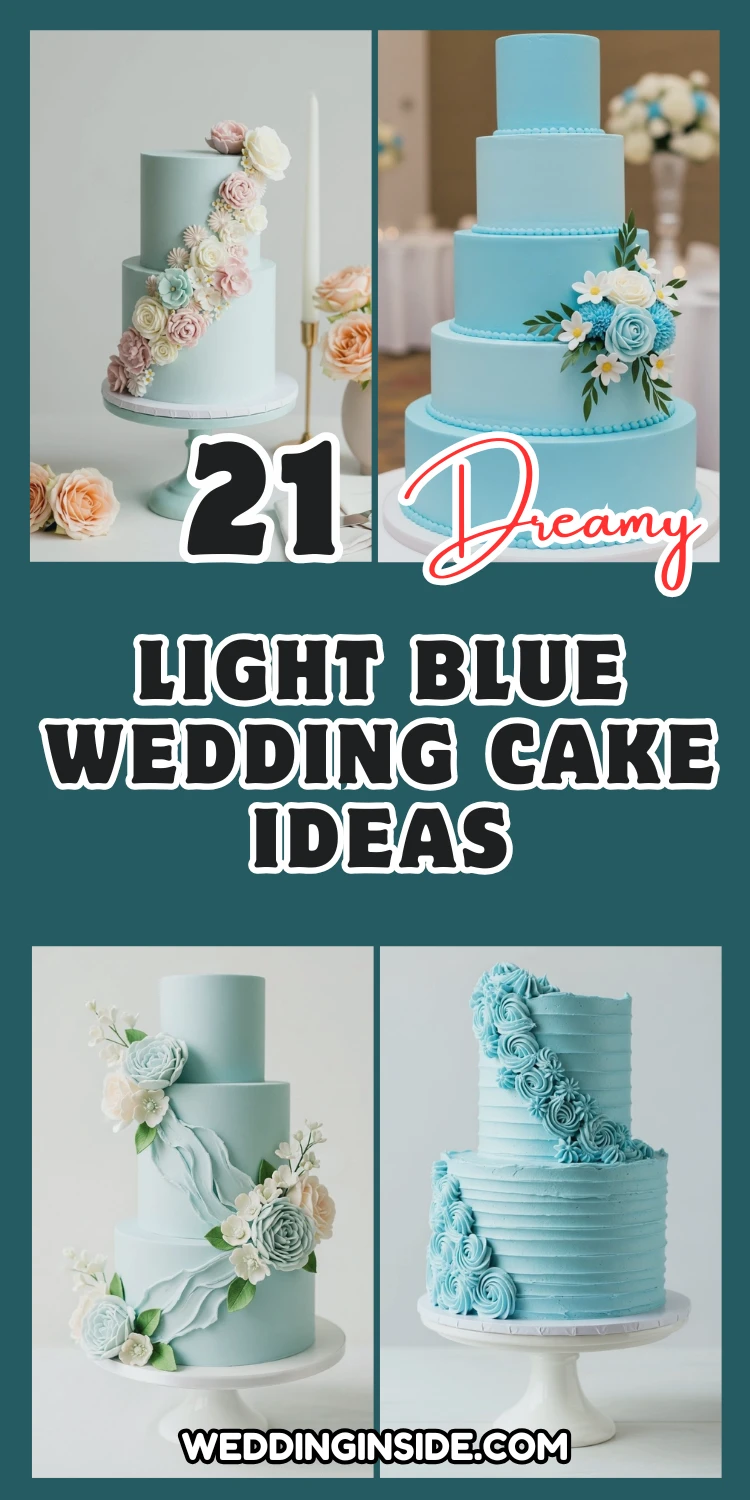 Light Blue Wedding Cake Ideas for a Dreamy Celebration 2 21 Light Blue Wedding Cake Ideas